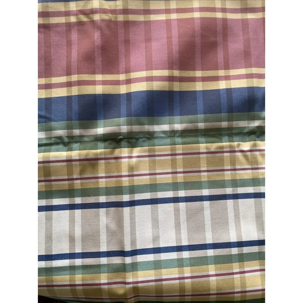 Multicolor Woven Plaid Fabric 56